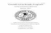 Cornell Local Roads Program - Dutchess County County CLRP Summary … · The Cornell Local Roads Program ... The training consisted of education on road design, construction, and