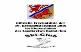 Offizielle Ergebnisliste der 39. Kreismeisterschaft 2016 ... · 4 Pollner Celine 2003 SC-Mitterskirchen 58,91 59,26 1:58,17 3 5 Gruber ... 7 Latein Julius 2002 SC-Mitterskirchen 1:04,23