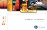 XVI Brasil CEO Conference - copel.com · Acionistas ON % PNA % PNB % TOTAL % Estado do ... Gov. Pedro V. Parigot de Souza ... 004/2012 Nova Sta Rita ...
