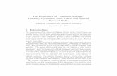 The Economics of ﬁRadiator Springs:ﬂ Industry … Economics of ﬁRadiator Springs:ﬂ Industry Dynamics, Sunk Costs, and Spatial Demand Shifts Je⁄rey R. Campbell and Thomas