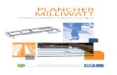 Plancher milliwatt - kp1.fr · de Up 0,23, ce sont les ponts thermiques qui deviennent prépondérants pour le niveau de per - formance globale du plancher.