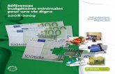 Outil pratique pour les professionnels et les particuliers belgien fr.pdf · Références budgétaires minimales pour une vie digne 2008-2009 Outil pratique pour les professionnels