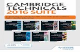 CAMBRIDGE TECHNICALS 2016 SUITE - … Tech/Cambridg… · CAMBRIDGE TECHNICALS 2016 SUITE ... M3 Identify any limitations of market research ... additional market research requirements