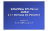 Fundamental Concepts of Radiation - :::::中興大學-機械 … Transfer-P… ·  · 2014-02-25• Emission corresponds to heat transfer from the matter and hence ... A quantity