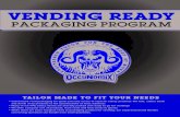 VENDING READY - Salesreach READY PACKAGING PROGRAM ... • We offer a popular mix of products, from vests and heat stress to gloves ... • Celliant ® infrared fleece ...