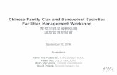 華裔宗親或會館組織 Chinese Family Clan and Benevolent …vancouver.ca/files/cov/capacity-building-workshop-facilities-and... · Chinese Family Clan and Benevolent Societies