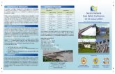 CONFERENCE PROGRAMME - IISccivil.iisc.ernet.in/2NDSC_Conference_Brochure.pdfConference is by invitaon and all the registraons for parcipaon ... Numerical modelling tools for dam analysis