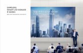 SAMSUNG SMART LED SIGNAGE IF SERIES - Zift Solutions · a welcome addition to any environment. Including the frame ... For more information about Samsung SMART LED ... visit or www.