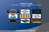 HOLLO/OR - 太平貿易株式会社¨™準ビームスピリッター ビームスピリッター(1D) P/N タイプ 波長 (nm) 分散角度 ( ) 直径 (mm) 材質 コーティング-5-TS‐008‐I‐Y‐A