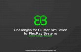 Challenges for Cluster Simulation for FlexRay Systems · Automotive Software Infotainment Cockpit, Multimedia, Navigation, HMI, MOST • Functional software, HMI development, tools