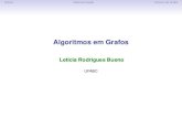 Algoritmos em Grafos - professor.ufabc.edu.brprofessor.ufabc.edu.br/~leticia.bueno/classes/aa/materiais/bfs.pdf · Algoritmos em Grafos ... 2 para u em V(G) faça ... Calcular o grau