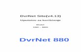 DvrNet 880 - Oprema za video nadzor (kamere, digitalni ... uputstvo Vam daje objašnjenje za instalaciju kartice za video ... smeštanje video zapisa ... Na kartici System setup podešavamo