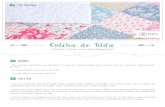 Colcha de Tilda - bcn.rosascrafts.combcn.rosascrafts.com/wp-content/uploads/2017/05/colcha.pdf · 1.- Darle un efecto de acolchado. En mi caso, he enviado el quilt a acolchar a un