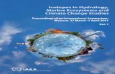 Isotopes in Hydrology, Marine Ecosystems and Climate ...€¦ · Isotopes in Hydrology, Marine Ecosystems and Climate Change ... Ecosystems and Climate Change Studies was ... of the