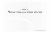 Il MIDI: Musical Instrument Digital Interfacevincenzo/TechInfoSuoMus/SlidePDF/mi… ·  · 2009-03-17MIDI - Vincenzo Lombardo Livello fisico Livello percettivo Livello operativo