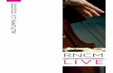 Welcome Autumn the RNCM · Benyounes Quartet (31 October). The ... The RNCM Big Band kicks off another year with two projects: with sax player Julian ... and a Christmas show saluting