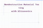 Nondestructive Material Testing with Ultrasonics¹„파괴 강의… · PPT file · Web view · 2007-07-21Nondestructive Material Testing ... RT 내부결함 표면직하결함