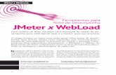 Ferramentas para Teste de Desempenho JMeter x WebLoad · / 48 JMeter x WebLoad_ O artigo fornece ao leitor uma visão geral sobre testes de desem-penho, uma técnica muitas vezes