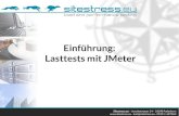 Einführung: Lasttests mit JMeter - sitestress.eu · Über SITESTRESS.EU Warum Lasttests? Was ist JMeter? Wie arbeitet JMeter? Skripte für JMeter Tests planen Testen Ergebnisse analysieren