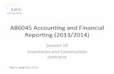 A86045’Accoun,ng’and’Financial’ Repor,ng’(2013/2014)’my.liuc.it/MatSup/2013/A86045/Slides Session 10.pdf · A86045’Accoun,ng’and’Financial’ Repor,ng’ ... Fixed’and’Variable’Costs