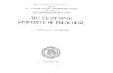 THE ELECTRONIC STRUCTURE OF FERROCENE - …gymarkiv.sdu.dk/MFM/kdvs/mfm 30-39/mfm-33-5.pdf ·  · 2005-04-05THE ELECTRONIC STRUCTURE OF FERROCENE BY J. P . DAHL AND C . J. ... ,