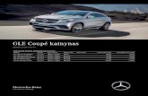 GLE Coupé kainynas - Silberauto ·  · 2016-03-14Kaina Mercedes-AMG GLE 63 4MATIC Coupe modeliui: 2700 3267 Kaina Mercedes-AMG GLE 63 S 4MATIC Coupe modeliui: 750 908 281 "AMG Performance