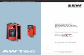 AWTec SG-MEST Björn Stoeck · Antriebstechnik \ Antriebsautomatisierung \ Systemintegration \ Services SEW-EtherCAT-Antriebe an einer Beckhoff-TwinCAT-PLC Getting Started Guide