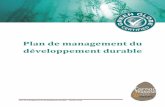 Plan de management du développement durable de management du Développement Durable – Octobre 2015 Page 3/16 Carnac Thalasso & spa resort et le développement durable Notre société