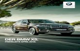 D ER BMW X5 · 1 Plug-In-Hybrid (Benziner) 4 | 5 Die ... xDrive – das intelligente Allradsystem von BMW DIESEL X5 sDrive25d X5 xDrive25d X5 xDrive30d X5 xDrive40d Fahrzeugpreis