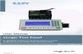 ELC-MD204 USER MANUAL - xlogic-plc.com text panel(ELC-MD204) USER MANUAL.pdf · About the Project and Windows ... ELC-MD204L is a Human-Machine Interface that is used ...