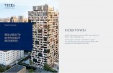 CLOSE TO YOU.€¦ ·  · 2017-03-13maintain open communication with our partners in the full spirit of “Close to you”. ... systems and floor heating systems Wall sections and