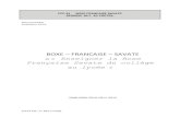 FORMATION BOXE FRANCAISE SAVATE - eps.ac-creteil.freps.ac-creteil.fr/IMG/pdf/2011-bf-01-didactiquestage-naimi.pdf · iufm fpc 93 bfs naimi fpc 93 boxe francaise savate session 2011