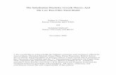 The Substitution Elasticity, Growth Theory, And The Low ... · The Substitution Elasticity, Growth Theory, And The Low-Pass Filter Panel Model Abstract The elasticity of substitution