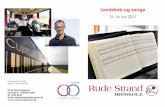 Landskab og sange - Rude Strand Højskolerudestrandhojskole.dk/.../01/Landskab-og-sange-juni-2017.pdfLandskab og sange Søndag d. 11. juni – historier, billeder og sange fra det