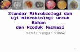 [PPT]Standar Mikrobiologi untuk Produk Farmasi · Web viewStandar Mikrobiologi dan Uji Mikrobiologi untuk Bahan dan Produk Farmasi Marlia Singgih Wibowo Bahan Farmasi Bahan baku Air