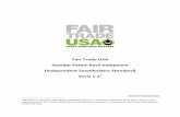 Fair Trade USA Standar Petani Kecil Indepenen Sistem Kendali Internal, penjualan produk atas nama para anggota) dan berkehendak untuk mendapatkan sertifikasi yang didasarkan pada Standar