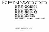 KDC-W4531 KDC-3031A KDC-3031G KDC-309A KDC …manual.kenwood.com/files/B64-2935-00_Po.pdfdiscos ligados a esta unidade Os carregadores de discos/ leitores de CD KENWOOD lançados em
