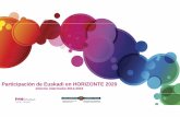 Participación de Euskadi en HORIZONTE 2020 · Metodología y Glosario 2. INTRODUCCIÓN INTRODUCCIÓN: HORIZONTE 2020 ... TICs 44,45 38,12 Biotecnología 1,68 5 Espace 4,59 4,96 Acceso
