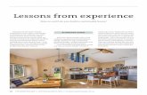Lessons from experience - The Owner Builder magazine Corkin.pdf · Lessons from experience How on earth do you build a sustainable house? ... reading about in an ... will be helpful