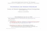 Architetture dei Sistemi Distribuiti - University of Rome … ·  · 2017-10-09Architetture dei Sistemi Distribuiti ... – In terms of definition and usage of components and connectors