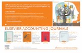 ELSEVIER ACCOUNTING JOURNALS · Journal of Accounting and Economics Editors: J. Core, W.R. ... indexed by Thomson Reuters indexed by Thomson Reuters 2014Impact Factor* 1.219. Created