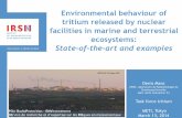 Environmental behaviour of tritium released by nuclear ... · Environmental behaviour of tritium released by nuclear facilities in marine and terrestrial ecosystems: State-of-the-art