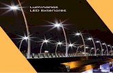 Luminarias LED Exteriorescommaq.com.mx/wp-content/uploads/2013/10/Exteriore… ·  · 2018-03-08Preservando el aspecto estético de las luminarias Cobrahead tradicionales de carreteras,