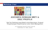 ASESMEN DENGAN MBTI & DISC PROFILE - Service … · Memahami konsep MBTI dan 16 tipe kepribadian 2. ... Team Building ... 2.Design Operation Management Blue Print