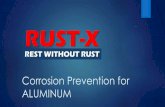 Corrosion Prevention Products - Rust-X中国丨韧斯特 … Aluminum Maxop Aluminum Grazziano Maruti Suzuki Honda Hero Motors Advantages of CL002 Aluminum XInvisible XDewatering Agent