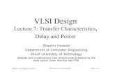 VLSI DesignVLSI Design - Sharifce.sharif.edu/courses/91-92/1/ce353-1/resources/root/Lecture notes... · Adapted with modifications from lecture notes prepared Adapted with ... unit
