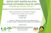 MINYAK SAWIT MAMPAN MALAYSIA MALAYSIAN …soppoa.org.my/wp-content/uploads/2017/03/2.-MPOB... · Malaysian Palm Oil Board, PO Box 12600, Kuala Lumpur Malaysia MINYAK SAWIT MAMPAN