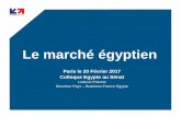 Le marché égyptien - events-export.businessfrance.frevents-export.businessfrance.fr/colloque-egypte-2017/wp-content... · pays aaes A ods d’Agadi, GAFTA, Me osu, et. ... 200 250