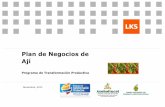 Plan de Negocios de Ají DE NEGOCIO AJÍ diciembre.pdfElaboración y acompañamiento del Plan de Negocios para el Sector Hortofrutícola en Colombia. FASE IV. Plan de Negocio Ají