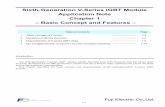Sixth-Generation V-Series IGBT Module Application Note Chapter … ·  · 2015-04-06Sixth-Generation V-Series IGBT Module Application Note Chapter 1 ... changed from planar structure,